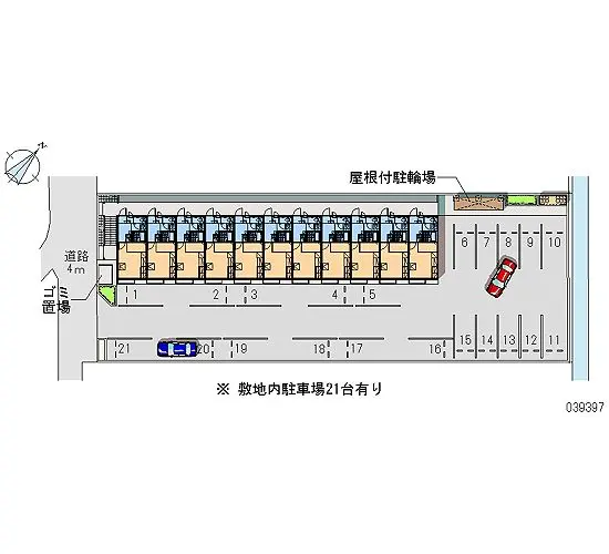 ★手数料０円★四日市市茂福町　月極駐車場（LP）